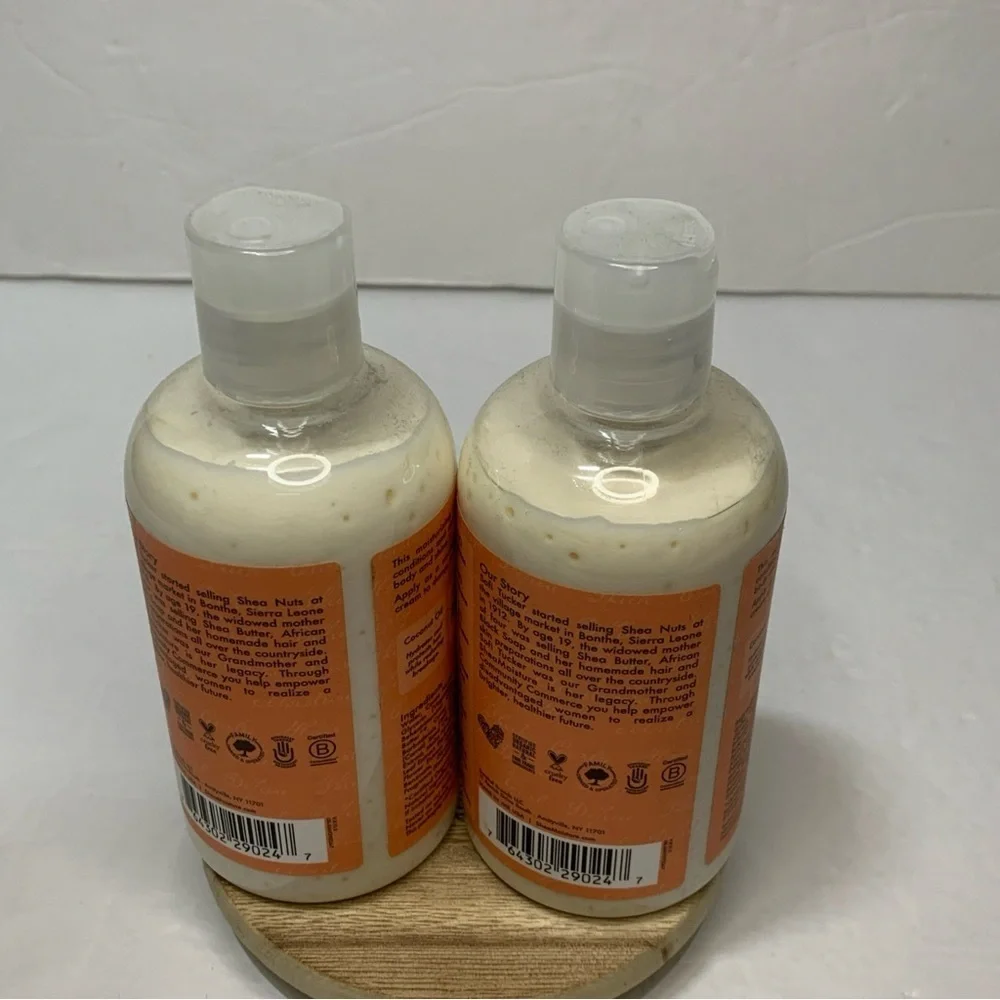 ( 2 PK) Shea Moisture Coconut & Hibiscus Curl & Style Milk 8 Fl Oz New